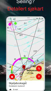 Norgeskart screenshot