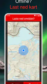 Norgeskart screenshot