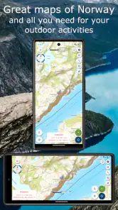 Norgeskart friluftsliv Outdoor screenshot