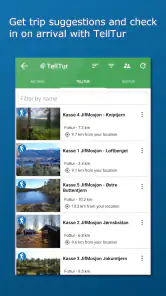 Norgeskart friluftsliv Outdoor screenshot