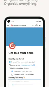 Notion: notities, taken, AI screenshot