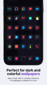 Nova Dark Icon Pack screenshot