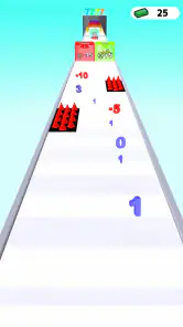 Number Merge Run : Shooting screenshot