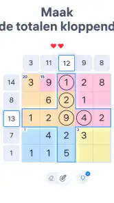 Number Sums - Cijferpuzzels screenshot
