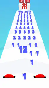 Numbers Run Merge Challenge screenshot