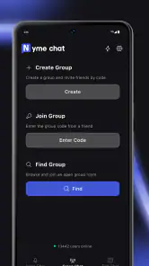 Nyme Chat: Stem & Tekst screenshot