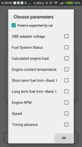 Obd Arny - ELM327 car scanner screenshot