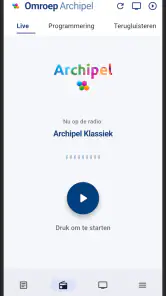 Omroep Archipel screenshot