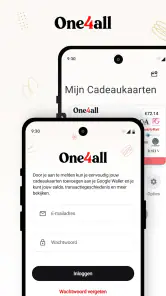 One4all cadeaukaarten screenshot