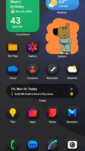 OnePro (Dark) - Icon Pack screenshot