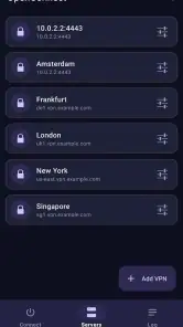 OpenConnect screenshot