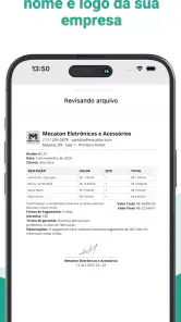 Orçamento e Ordem de Serviço screenshot