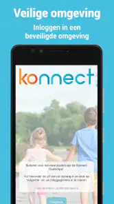 OuderApp van Konnect screenshot
