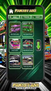 Pakistani Truck Bus Map Bussid screenshot
