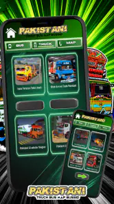 Pakistani Truck Bus Map Bussid screenshot
