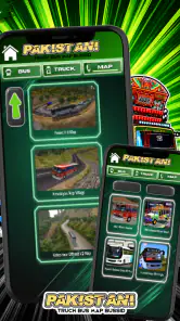 Pakistani Truck Bus Map Bussid screenshot
