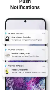 Pakketten Tracker－pkge Mobiel screenshot