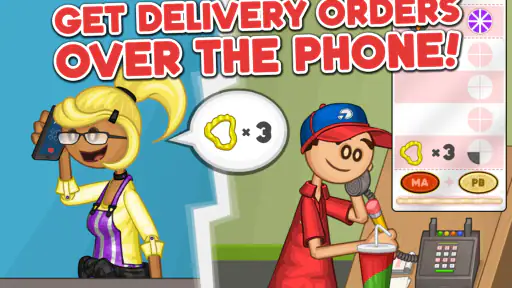 Papa's Pizzeria HD screenshot