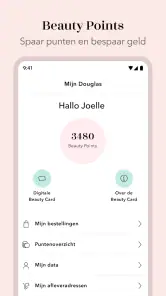 Parfumerie Douglas screenshot