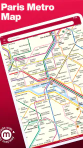 Paris Metro – Map and Routes screenshot