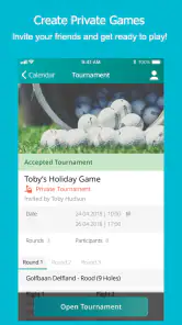 PARROW - Live Golf Scoring screenshot