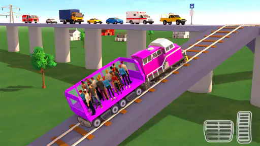 Passenger Express Train Game screenshot