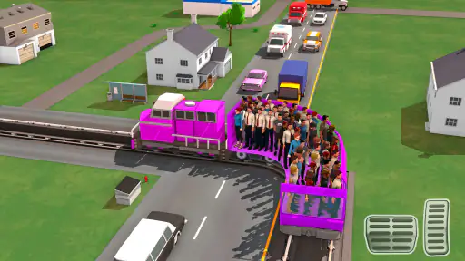 Passenger Express Train Game screenshot