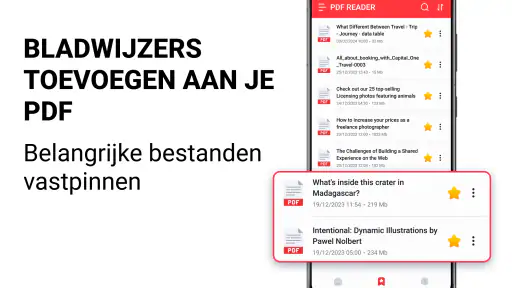 PDF-lezer, Alle PDF-lezer screenshot