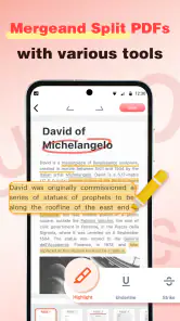PDF Reader Home App screenshot