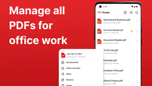 PDF Reader - PixPDF screenshot