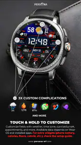 PER17 Digital Watch Face screenshot