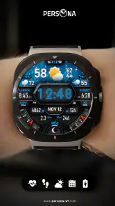 PER17 Digital Watch Face screenshot