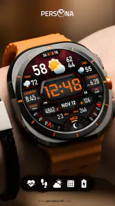 PER17 Digital Watch Face screenshot
