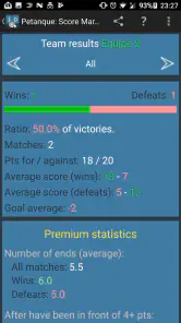 Petanque: Score Marker screenshot