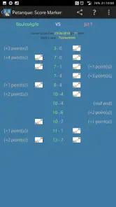 Petanque: Score Marker screenshot
