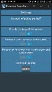 Petanque: Score Marker screenshot