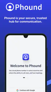 Phound: Calls, Chat & Meetings screenshot