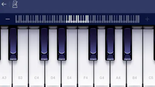 Piano-app van Yokee screenshot