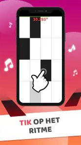 Pianotegels Klassieke spellen screenshot