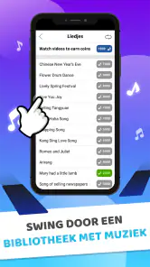 Pianotegels Klassieke spellen screenshot