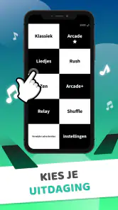 Pianotegels Klassieke spellen screenshot
