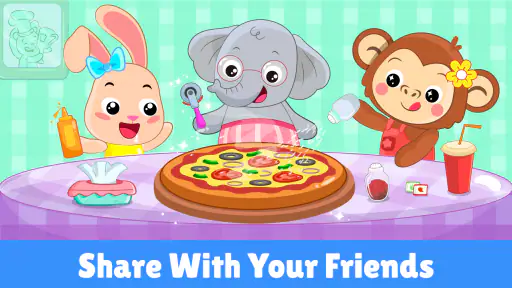 Pizza maker Kids Cooking games screenshot