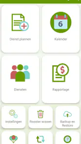 Ploegen werk agenda - FlexR screenshot