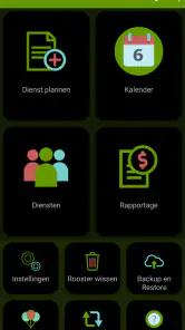 Ploegen werk agenda - FlexR screenshot