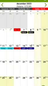 Ploegen werk agenda - FlexR screenshot