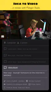 Plotagon Studio screenshot
