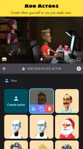 Plotagon Studio screenshot