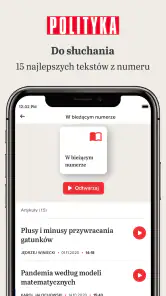 Polityka: Tygodnik News Audio screenshot