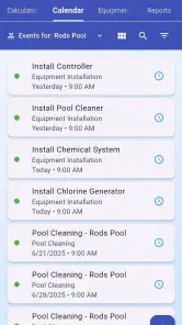 Pool Chemical Calculator screenshot