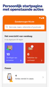 PostNL Zakelijk screenshot